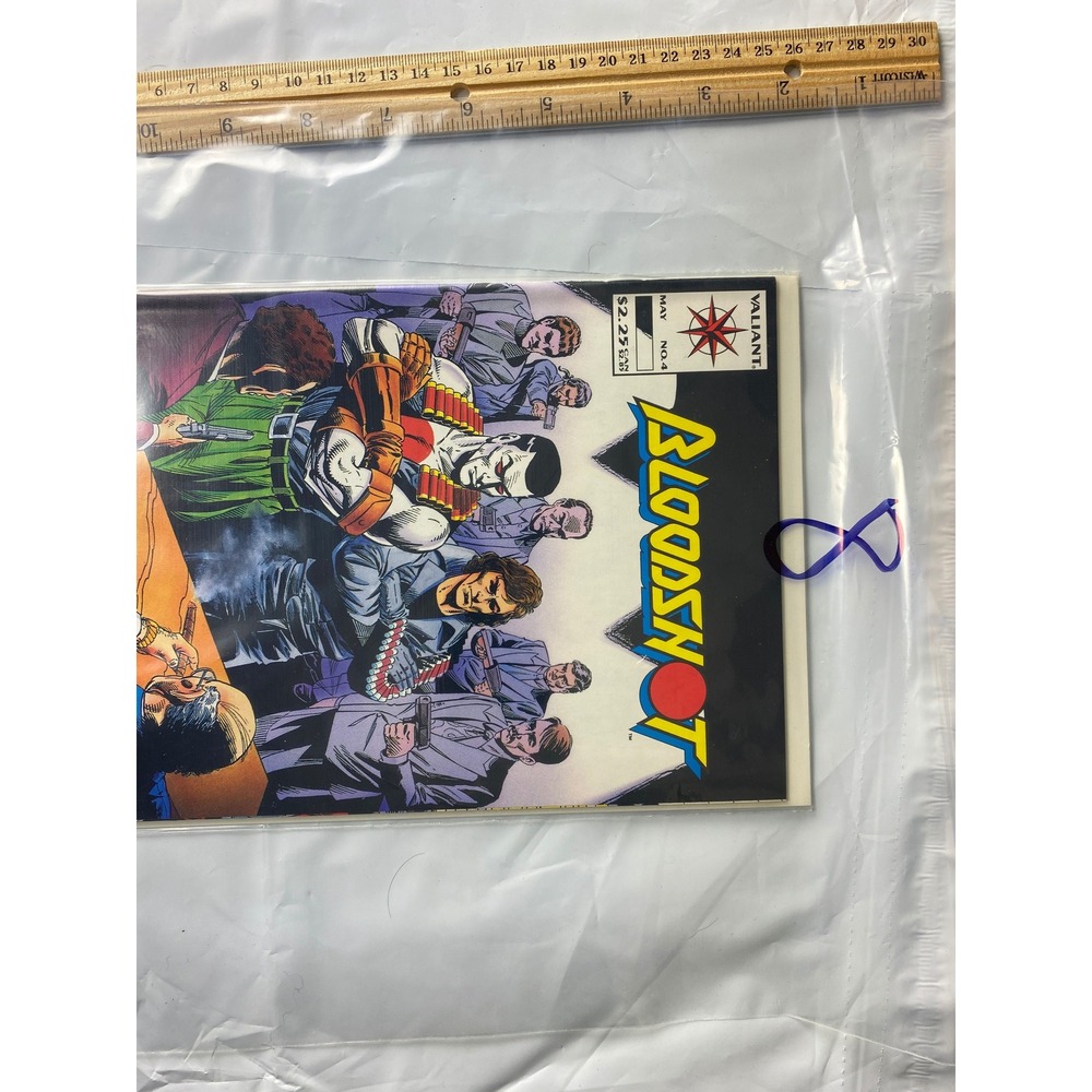 Valiant Bloodshot Comic Book 4 May 1992